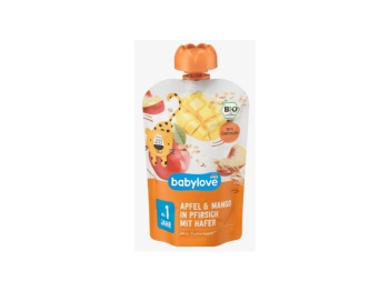 babylove BIO broskev, jablko & mango