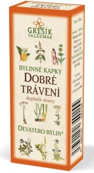 GREŠÍK Dobré trávení kapky