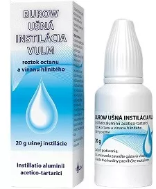 Burow ušná instilácia (dostupné jen na Slovensku)