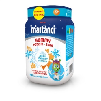 Walmark Marťánci Gummy PODZIM-ZIMA